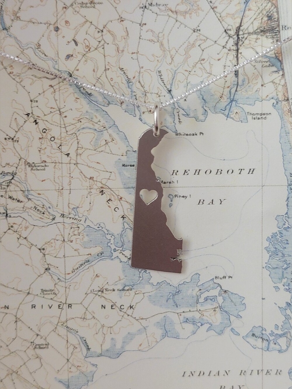 Delaware Necklace - Sterling Silver